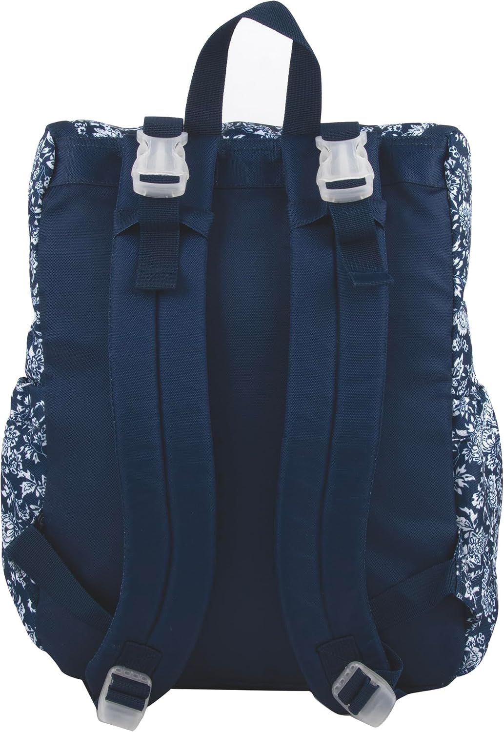 Multi-Function Floral Diaper Backpack and Travel Nappy Baby Bag with Changing Pad and Stroller Straps
