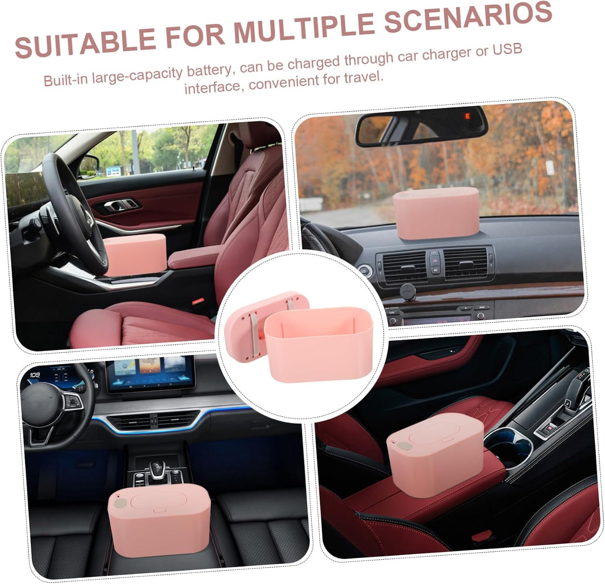 Portable USB Wet Tissue Heater for Car Temperature Control Wipes Warmer Compact and Lightweight Design for Travel Essentials Keeps Wipes Warm and Moist