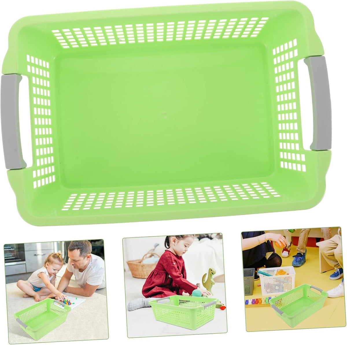 Clothes Storage Basket Home Storage Container Toy Organizer Baskets for Shelves Lid