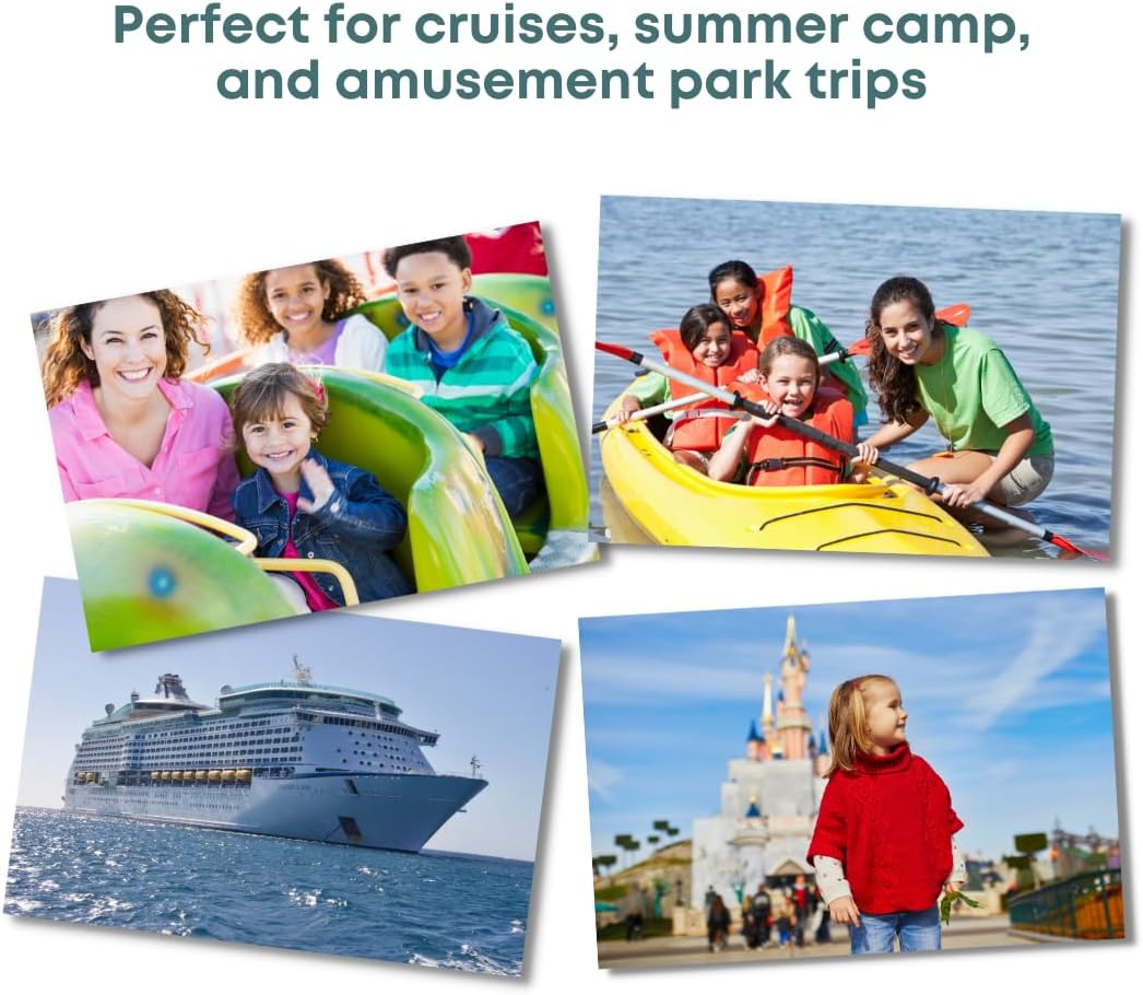 Packing Cubes for Kids & Baby Days of the Week 7 Set Daily Outfit Suitcase Organizers for Boys and Girls Summer Camp, Cruise, and Family Vacation (Large)