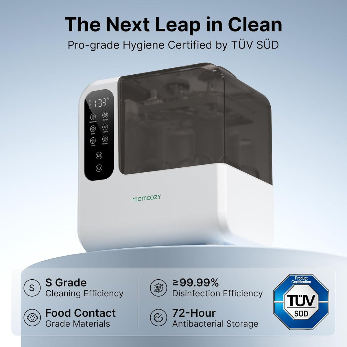 DeepClean D8 Bottle Washer, Sterilizer & Dryer - Precision Cleaning