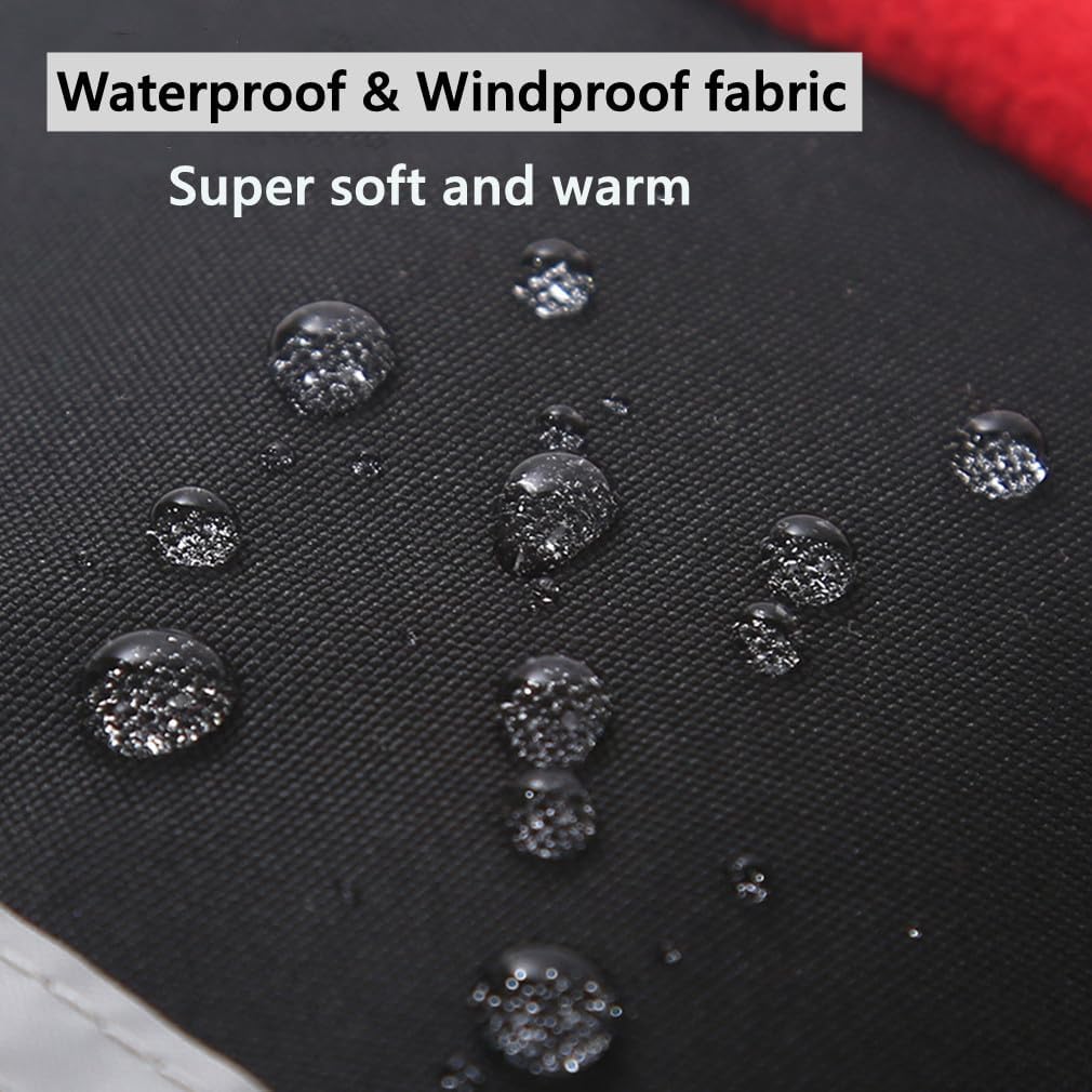 Stroller Hand Muffs Universal Stroller Warmmuffs Anti-Freeze Stroller Mittens Winter Waterproof Stroller Hand Warmer Muffs Warm Gloves for Pram Pushchair Motorcycle Handbar Stroller Accessories