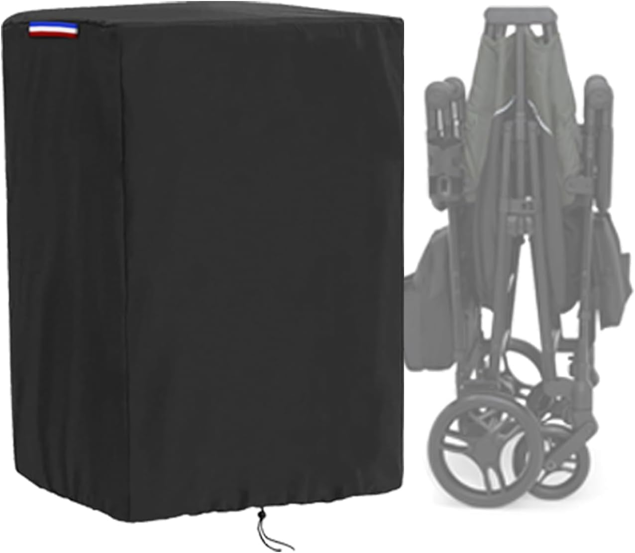 Wagon Cover Compatible with Wonderfold Wagon W4 Original(Cover Only),Waterproof 420D Stroller Wagon Covers for Keenz Wagon Stroller 4 seater-29"L x 28"W x 43"H