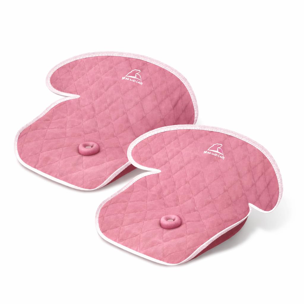 Bear and Care - Piddle Pads - Strollers, Bouncers & Car Seat Pad, Waterproof & Machine-Washable Cover on Car Potty for Toddler Toilet Training (Black, Pack of 2)