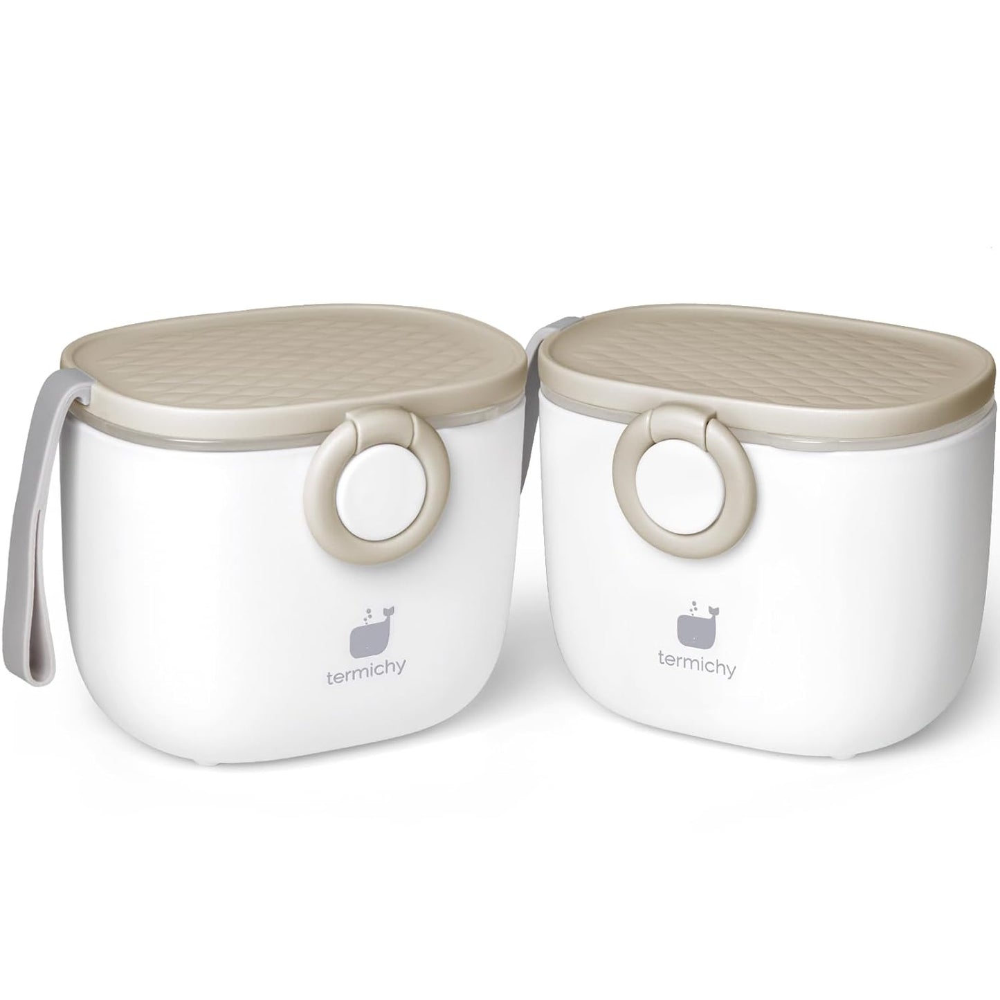 Termichy Baby Formula Dispenser, Portable Formula Dispenser Container with Scoop and Carry Handle for Travel Outdoor Activities for Baby Infant, 500ml