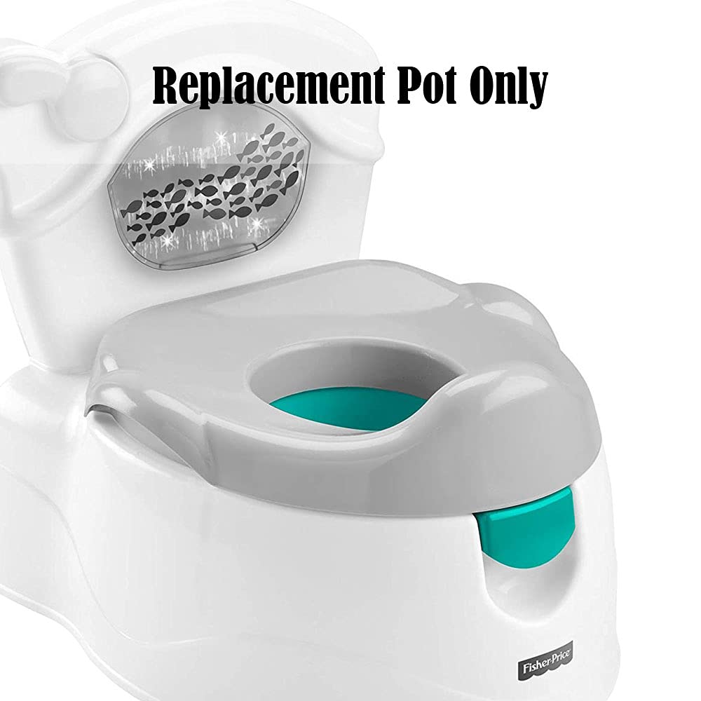 Replacement Seat for Sea Me Flush Potty Chair - GMP68 ~ Replacement Pot ~ Teal Color