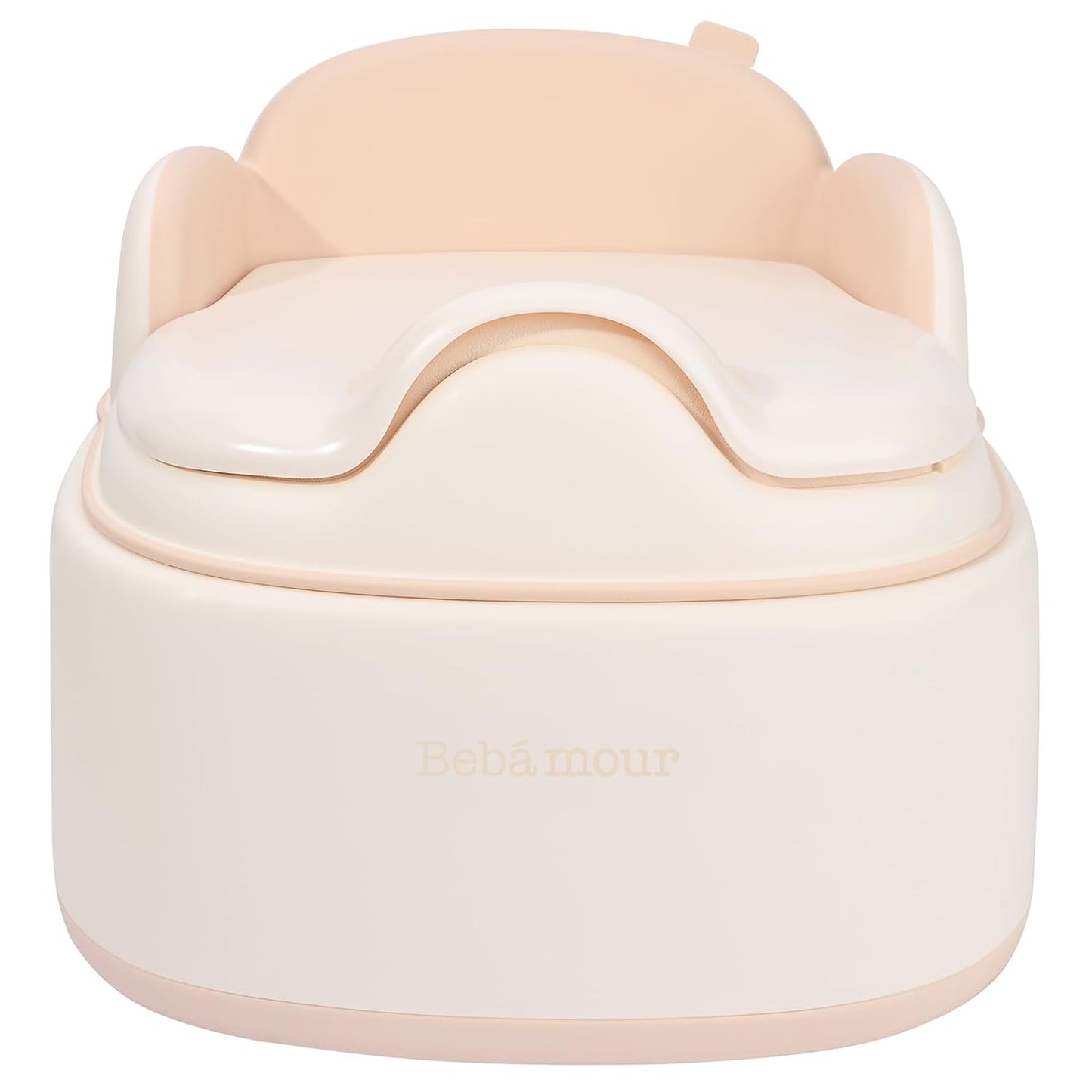 Bebamour Potty Training Toilet 3 in 1 Multi-Functional Potty Seat Detachable Baby Potty Step Stool Anti-Slip Stable Potty Training Toilet with 100 Pack Trash Bags for Baby Toddler Kids(Grey)