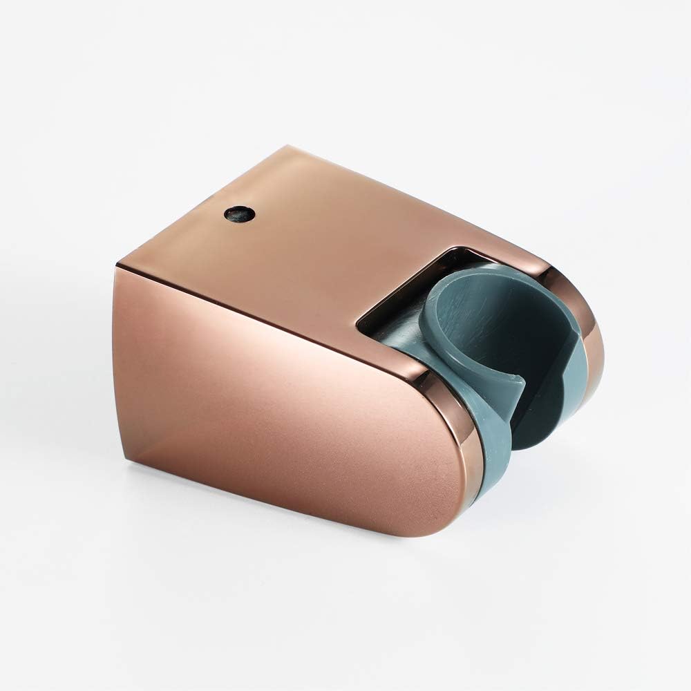 Handheld Bidet Sprayer for Toilet Cloth Diaper Sprayer Brass Rose Gold Portable Cloth Diaper Wash Shower Sprayer Set with Single Cold Wall Mounted Bidet Attachment for Personal Hygiene