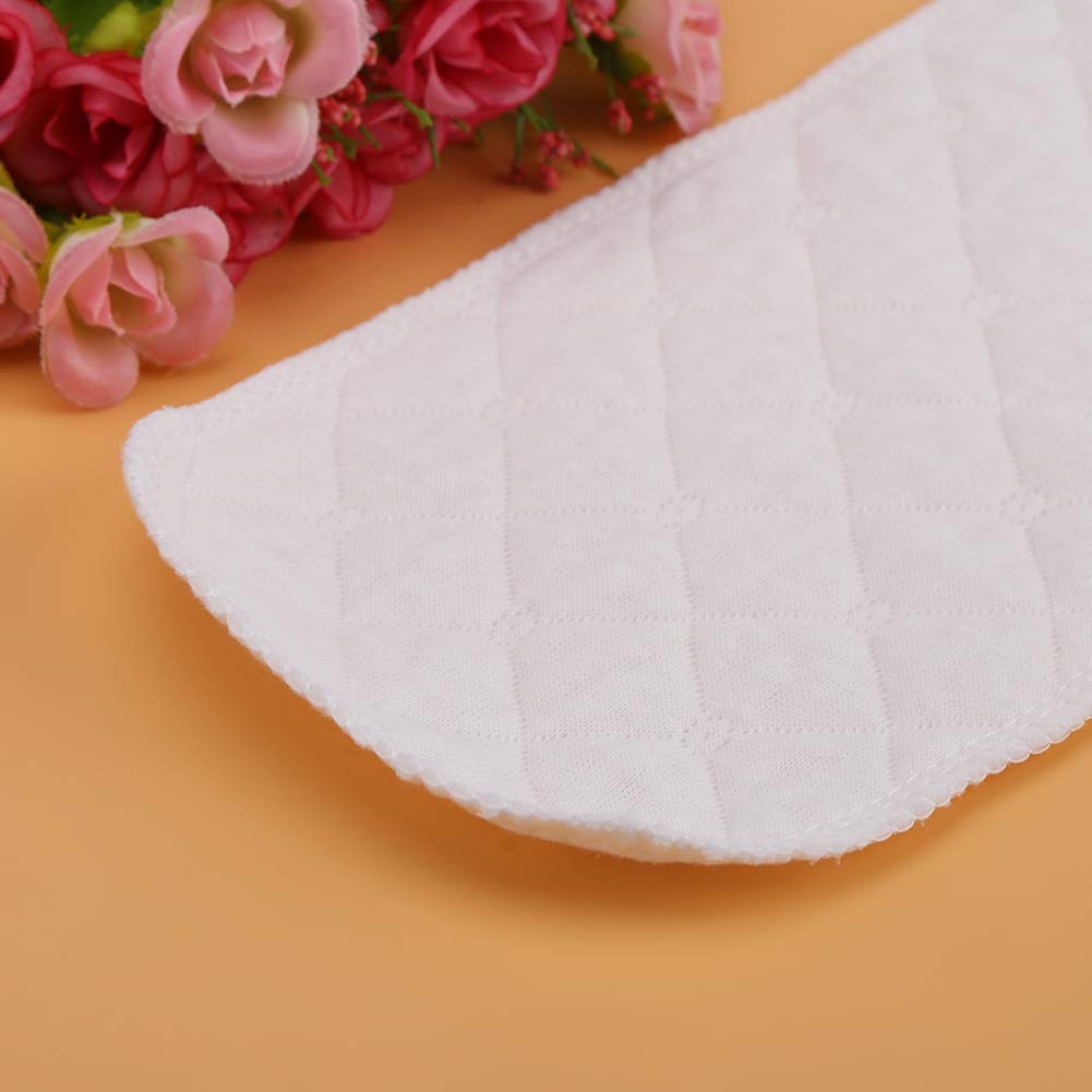 Soft Diaper, 10PCS Breathable Baby Toddler Cotton Modern Cloth Nappy Liners Double Water Absorb Reusable Fits Most Babies (Six Layers 32x12cm)