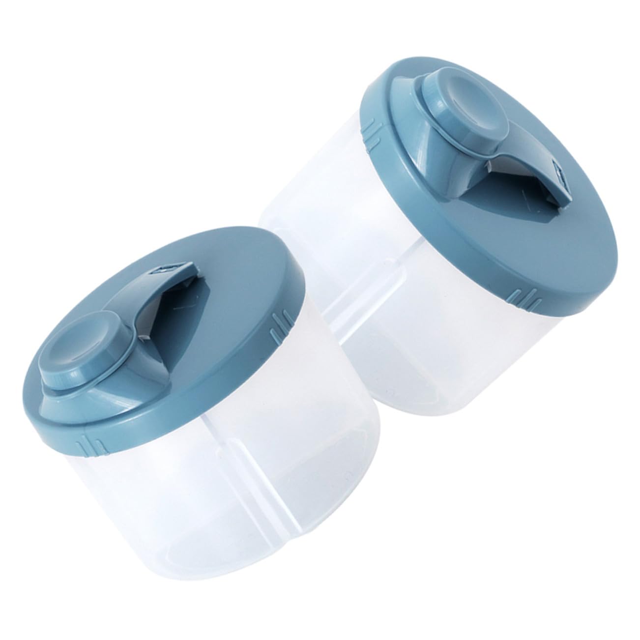 BESPORTBLE 2pcs Milk Dispenser Bottle Travel Formula Dispenser Portable Formula Container