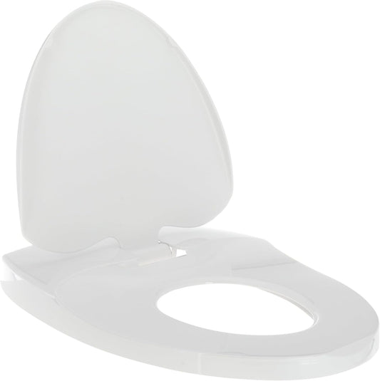 Nuby Family Toilet Seat - Built-in Potty Training Toilet Seat - Fits All Elongated Toilets - Secure and Wiggle-Free - Easy to Install and Remove