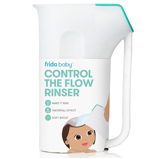 Control The Flow Rinser + DermaFrida The SkinSoother Silicone Brush | Bath Time Essentials