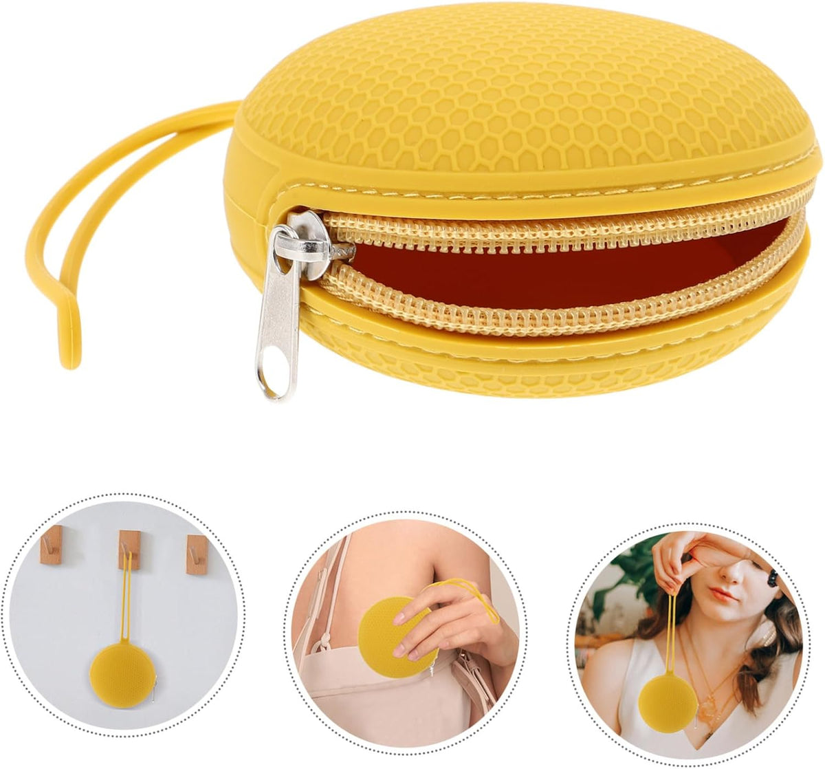 Storage Bag for Pacifiers and Feminine Products Durable Organizer for Outdoor Use Easy to Clean and Compact Design for Handbags and Backpacks