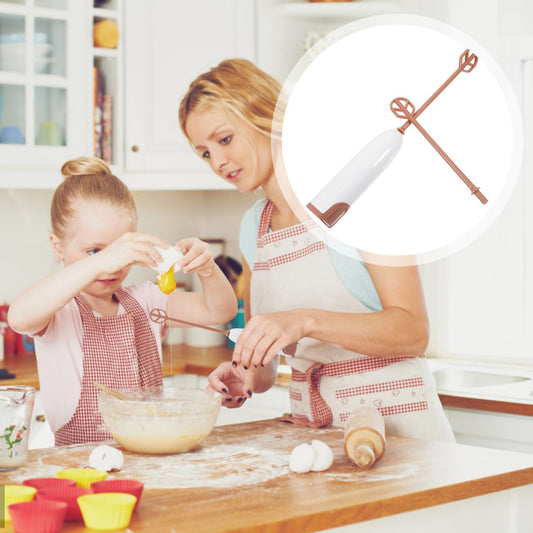 PRETYZOOM Handheld Electric Baby Formula Mixer 10.15In with Detachable Stirring Stick Portable Milk Powder Stirrer Easy to Clean Battery Operated