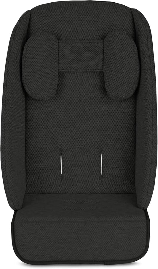 UNIQUIFY Insert Liner Seat Compatible with Uppababy Vista, Vista V2, Cruz, Cruz V2, RUMBLESEAT V2 and RUMBLESEAT V2+ (Black)