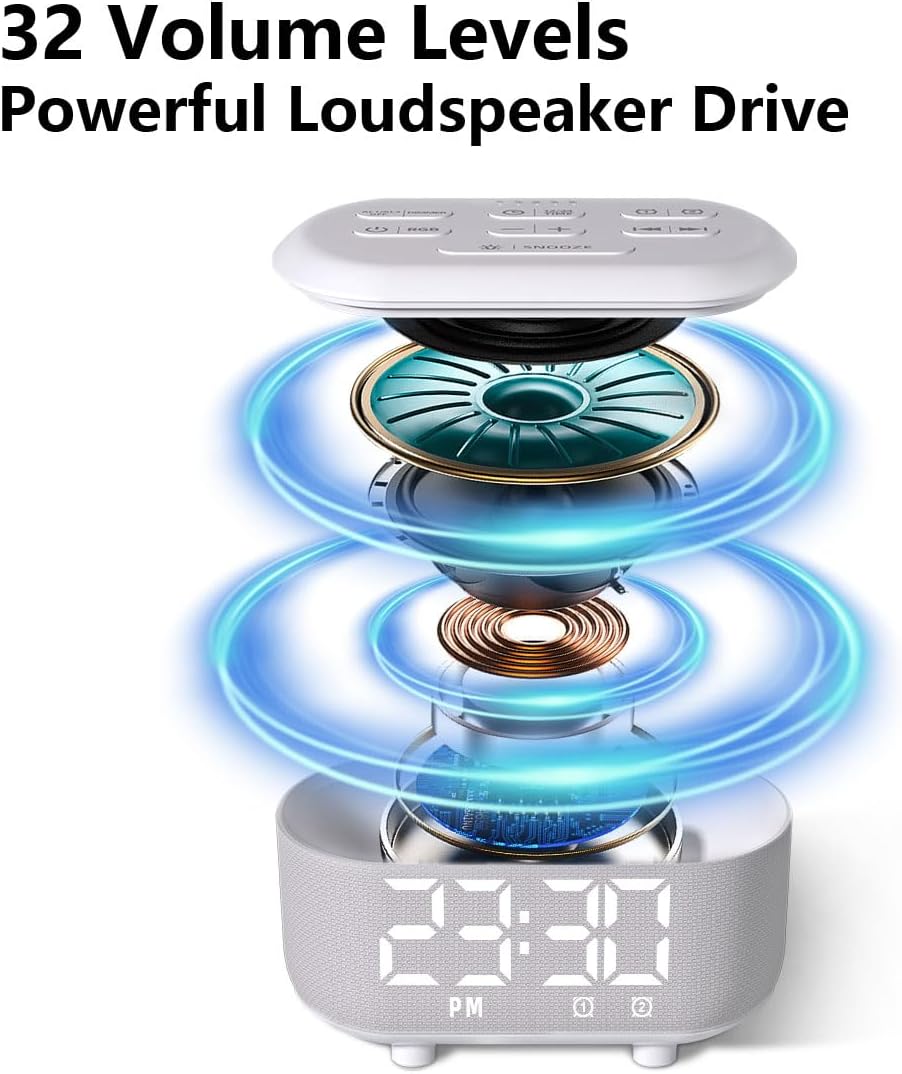 Brown Noise Sound Machine 30 Soothing Sounds White Noise Machine with 12 Night Light Colors Sleep Machine for Adults Baby Kids 36 Volume Levels Noise Canceling for Office Home Privacy