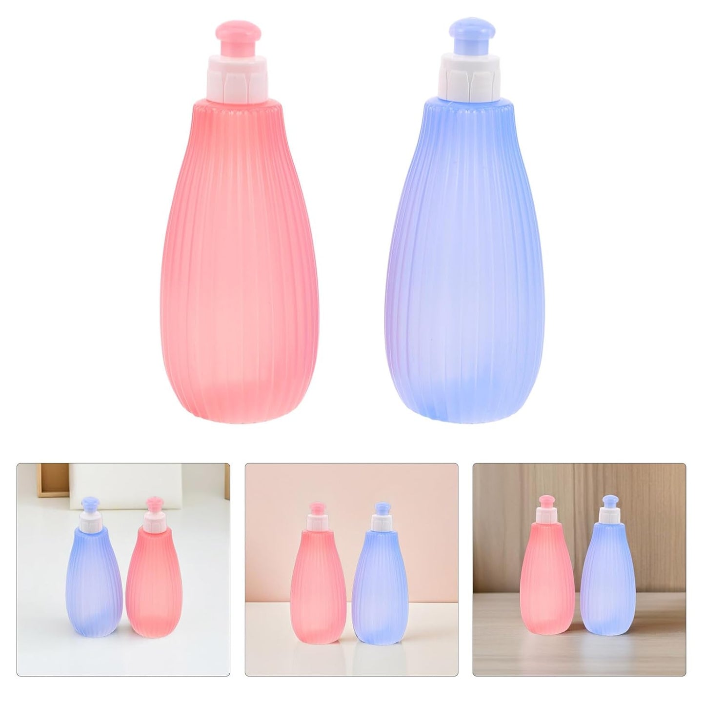 Portable Bidet Sprayer for Infants, 350ml Reusable Bum Cleaner Bottle, Handheld Travel Wash Spray for Personal Hygiene and Diaper Cleaning, 2pcs
