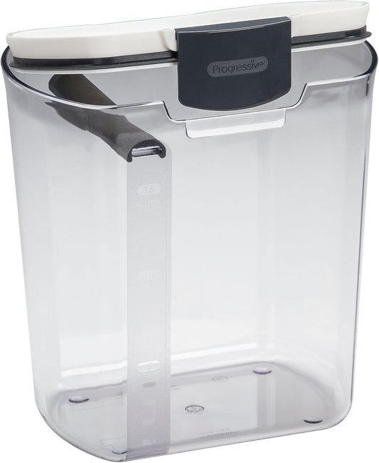 ProKeeper 1 Quart Airtight Powdered Sugar Storage Container – Grey, BPA-Free Plastic
