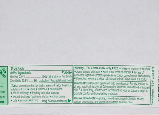 Calmoseptine Cream Skin Protectant - 2.5oz Jar Protects and Helps Heal Skin Irritations, 1/Each by Calmosepti