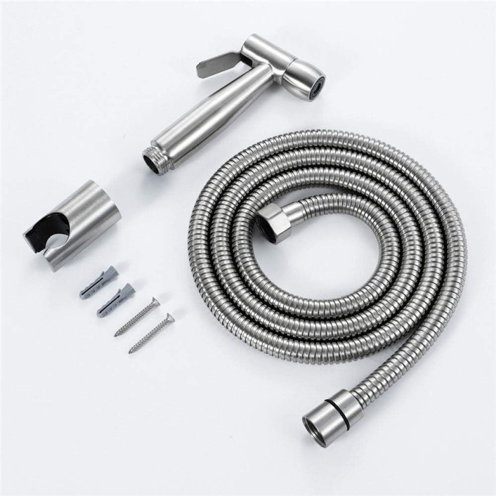 Hand HeldSprayer for Toilet,Round Toilet Flushing Faucet Sprayer Diaper Sprayer for Toilet Water Sprayer-Adjustable Pressure Control