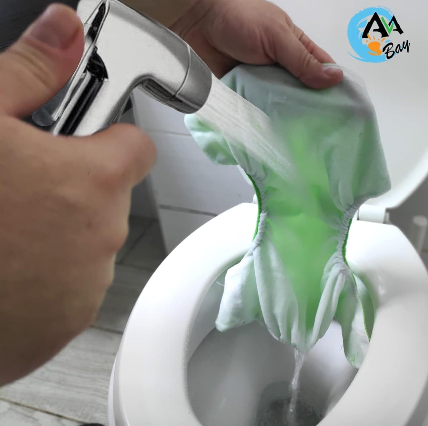 Premium Bidet Sprayer - Handheld Bide Jet Spray for Toilet | Adjustable Water Pressure | Leak-Proof Stainless Steel Toilet Bedit Sprayer | Muslim Shower | Cloth Diaper Washer | Bathroom Bidet