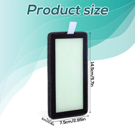 2 Pack Filter Replacement for Dr. Brown's Bottle Sterilizer and Dryer, Advanced Air Filter Accessories Parts Compatible with Baby Bottles & Nipples, 0.3 Micron Filtration