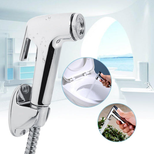ZPSHYD Handheld Toilet Bidet Sprayer with Stainless Steel Bidet Hose and Wall Bracket ABS Spray Faucet Kit for Feminine Wash Baby Diaper Wash Muslim Showe