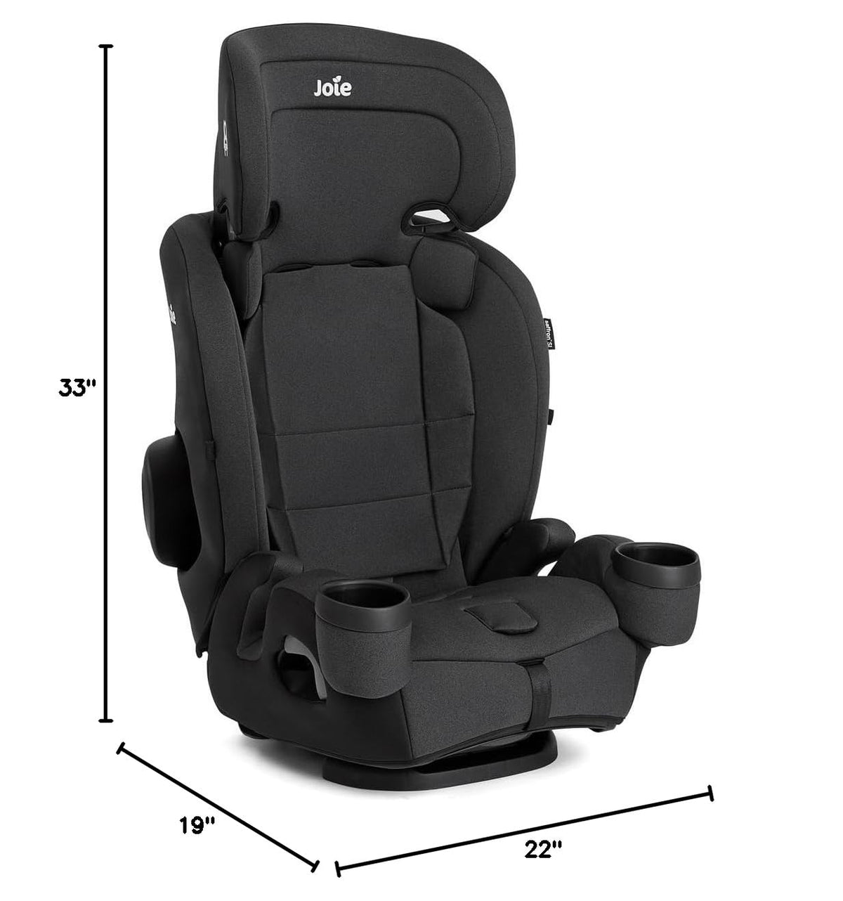 Baby Saffron SI 4-in-1 Convertible Car Seat to High-Back & Booster