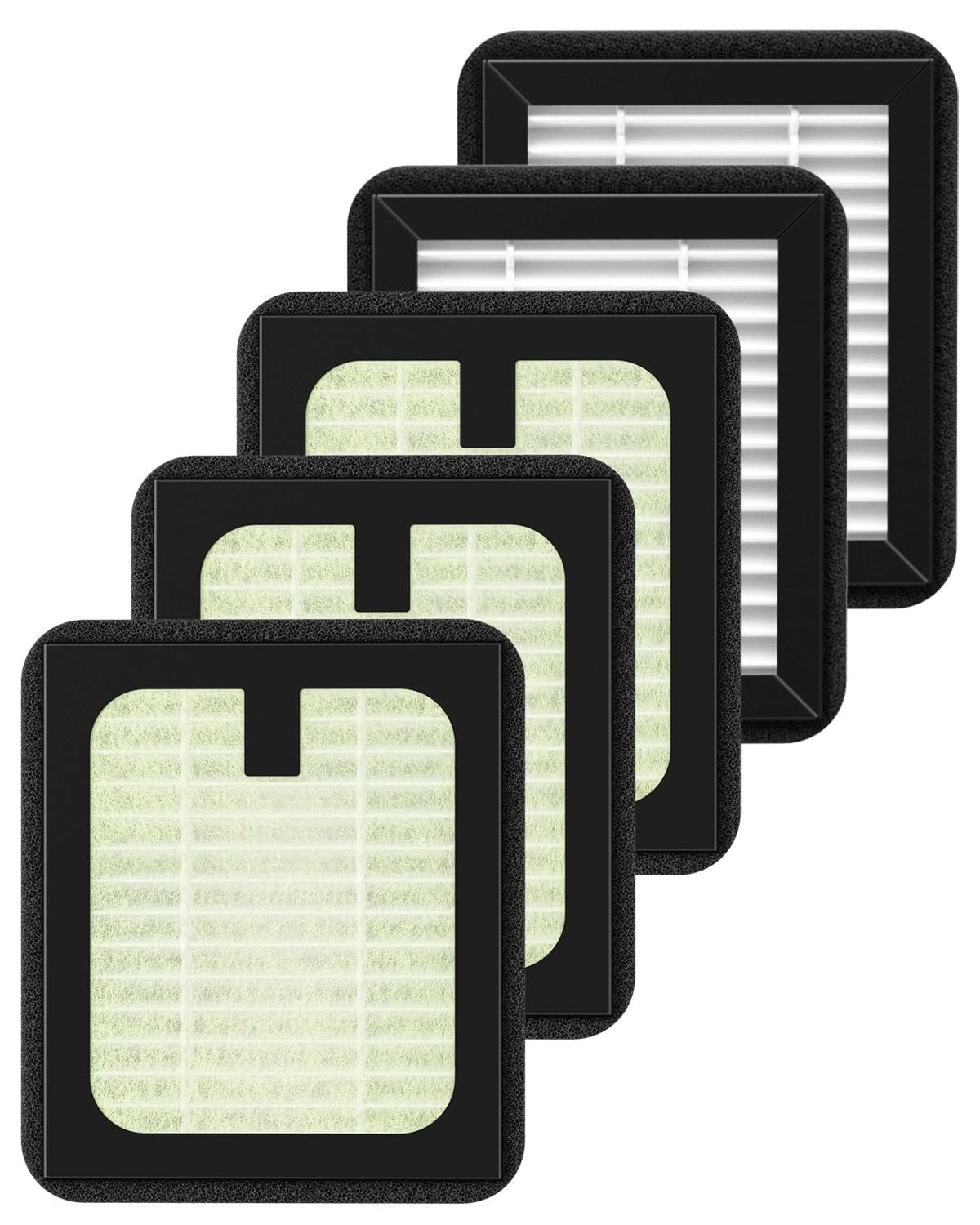 Dryer Advanced Filter Replacement for Baby Brezza Baby Bottle Washer, Sterilizer and Dryer Advanced Air Filter Parts(Not for Pro), 5 Pack