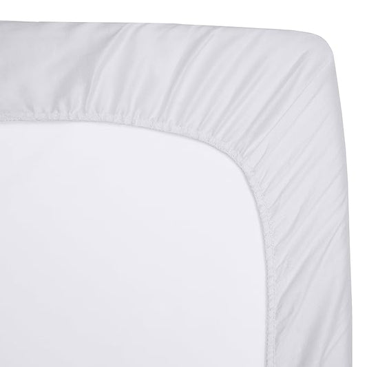 American Baby Company 2 Pack Waterproof Fitted Mini Crib Mattress Protector 38" x 24" - 100% Cotton Quilted Top, Noiseless, Ultra-Soft & Breathable Pack n Play and Mini Crib Mattress Cover