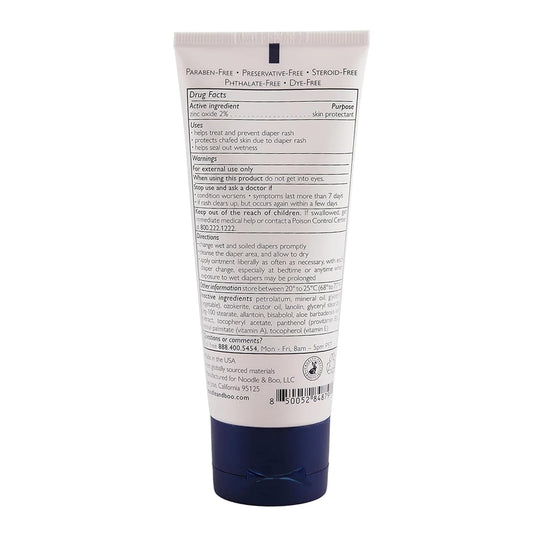 Noodle & Boo The Best Diaper Rash Ointment, Multi Purpose Baby Skin Care Zinc Oxide Ointment For Diaper Rash Prevention, Treatment & Relief, Fragrance Free