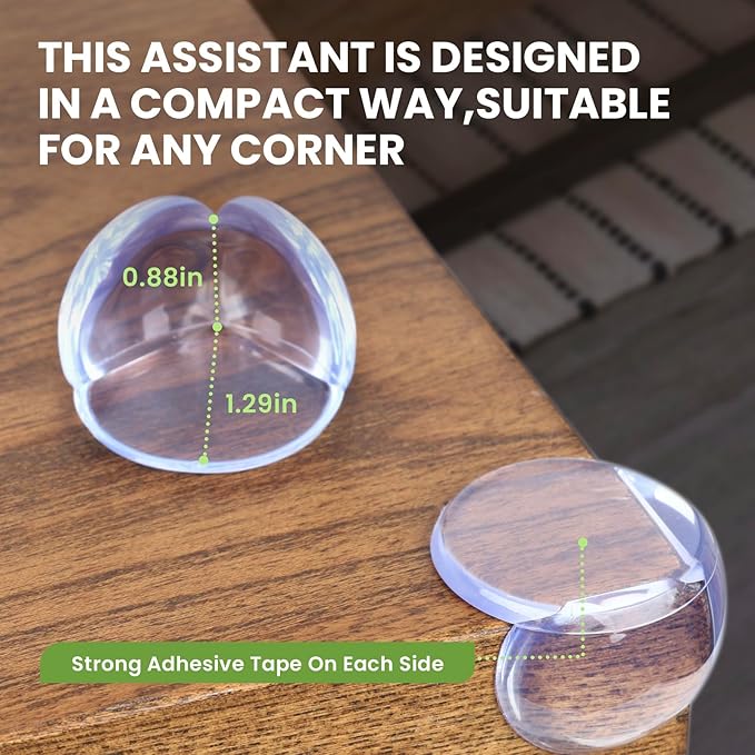 16pack Corner Protector Baby Corner Protectors Clear Furniture Corner Guard Baby Proof Bumper Table Edges Furniture Sharp Corners Baby Proofing