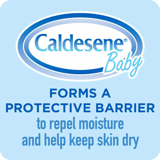Caldesene Medicated Protecting Body Powder with Zinc Oxide and Cornstarch, Talc-Free Baby Powder Soothes & Protects, 5 Oz.