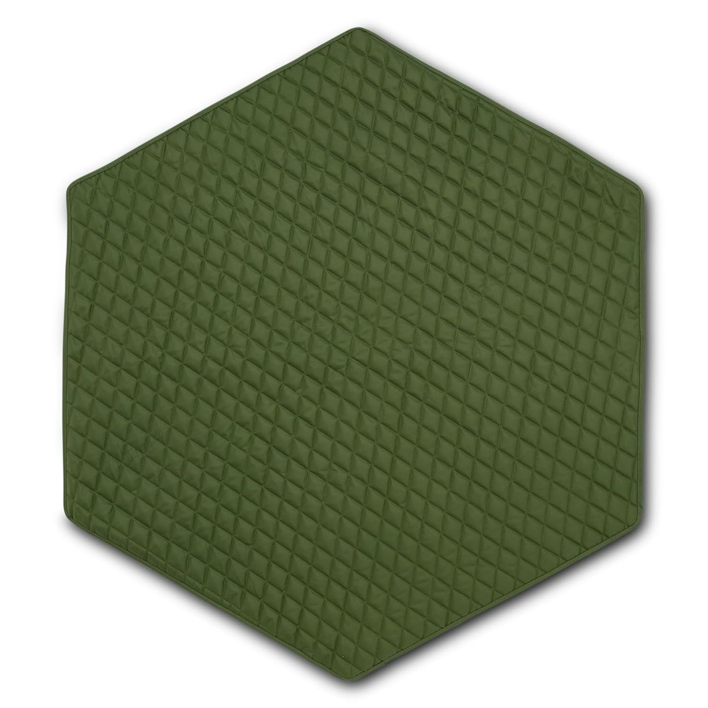 Jeep Hexagon Pop Up Play Yard with Removable Canopy | Ideal for Indoor and Outdoor Use, Olive Green