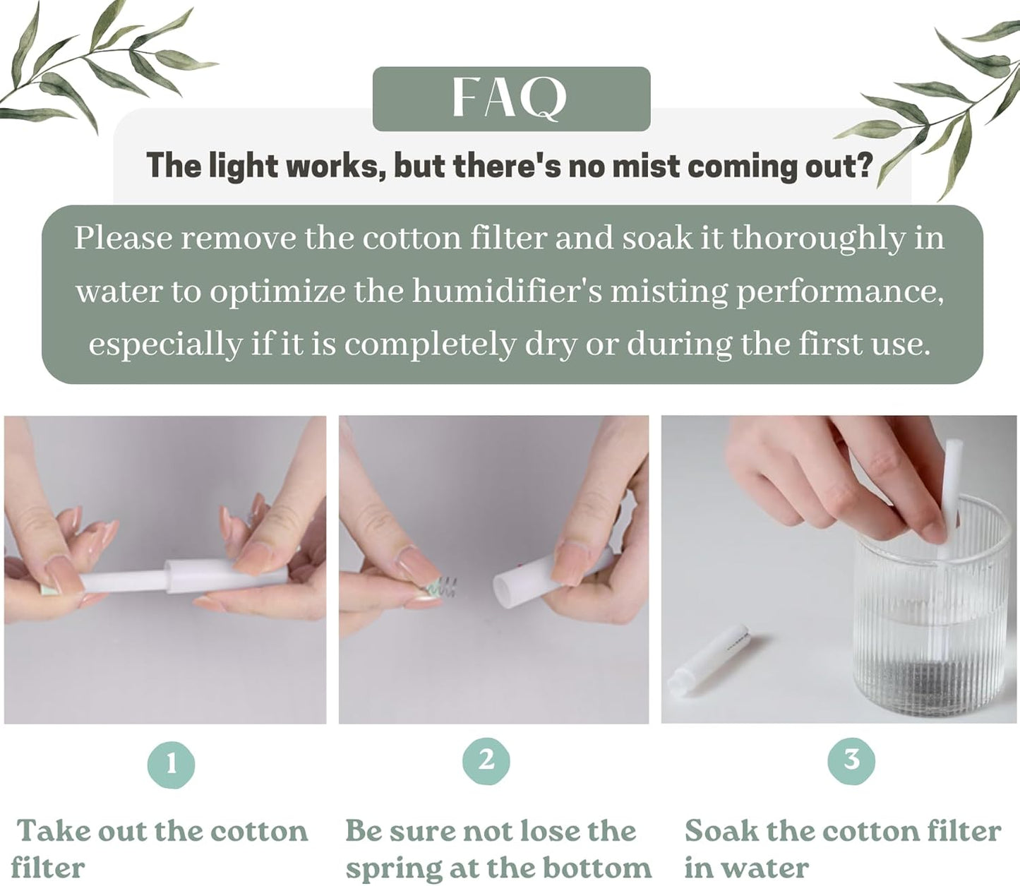 Mini Portable Ultrasonic Cat Humidifier for Bedroom Baby Car Desk. Cute Cool Mist Small Air Humidifier with USB for Home Office Travel Nursery Pet Plant. Silent & Auto Shut-off - ASTROVIS (White)