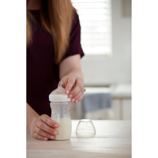 NUK Simply Natural Baby Bottle with SafeTemp