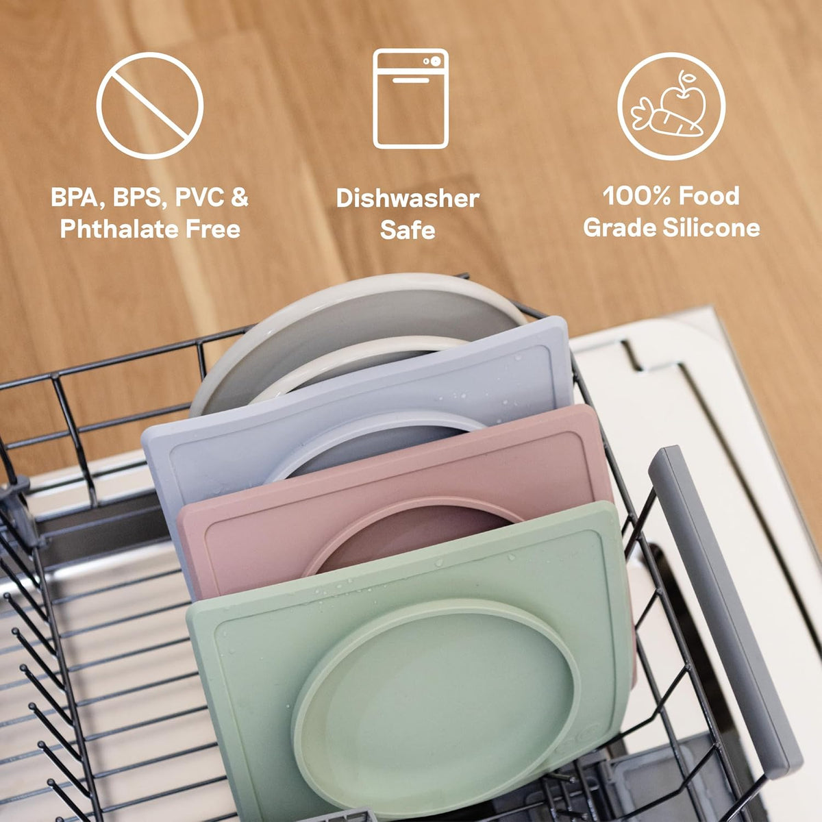 Tiny Plate + Tiny Bowl - baby essentials plate and bowl set