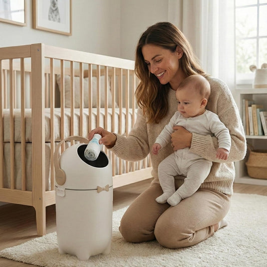 Universal Diaper Pail & Trash Can Refill Bags (90 Count) - Heavy Duty & Tear-Resistant Nursery Liners - Fits Most Systems & Small Bins - 3 Pack - Stop Expensive Refills - Odor-Lock Strength