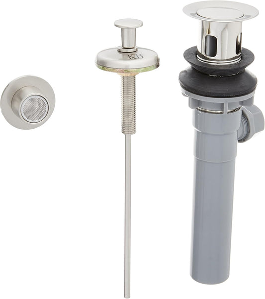 Kingston Brass KB8328NFL NuWave French Bidet Faucet, Brushed Nickel, 8 x 8 x 3
