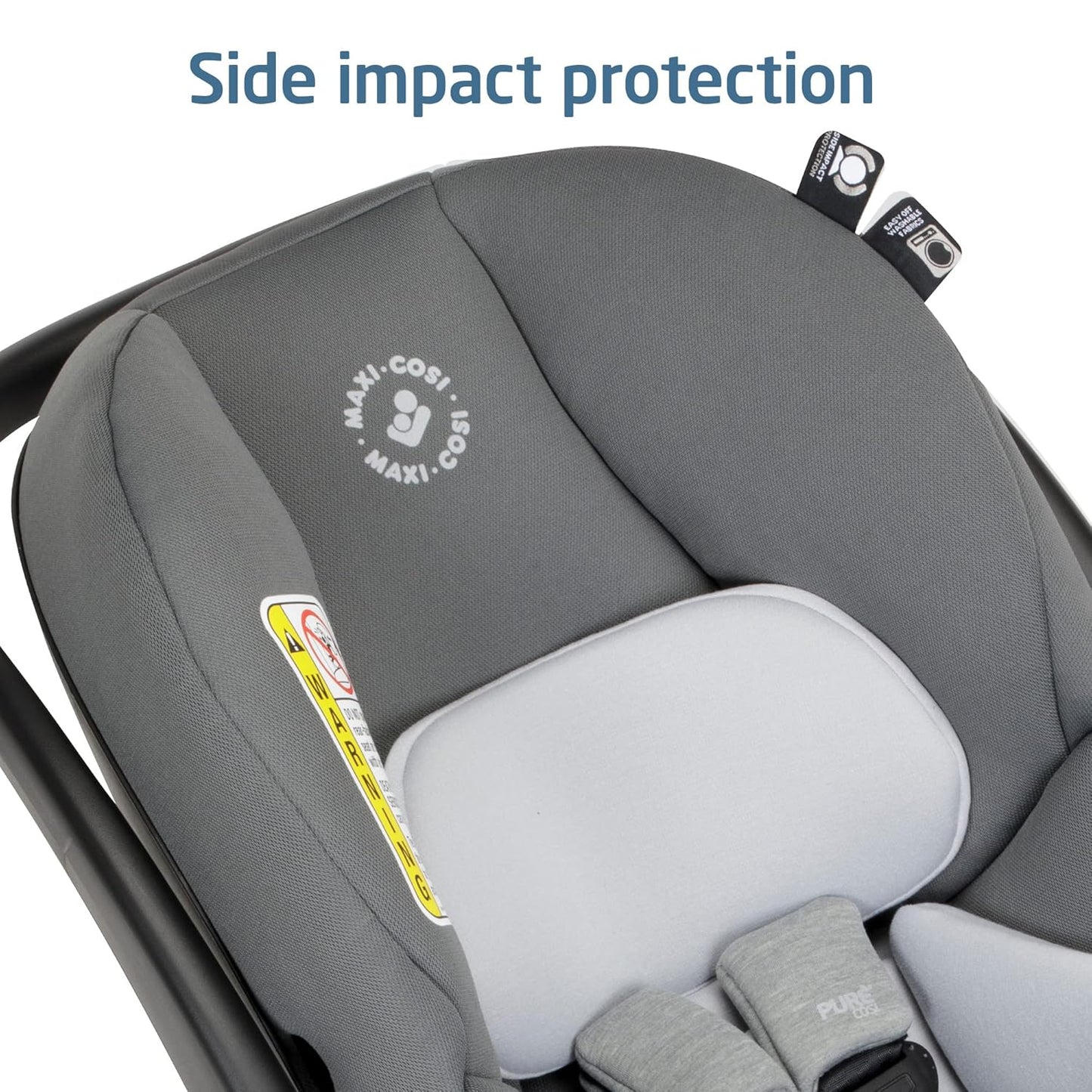 Maxi-Cosi Mico Luxe Infant Car Seat with Base, Rear Facing Car Seat for Babies, Baby Carseat 4-30 lbs, Baby Car Seats, Infant Car Seats, New Hope Tan