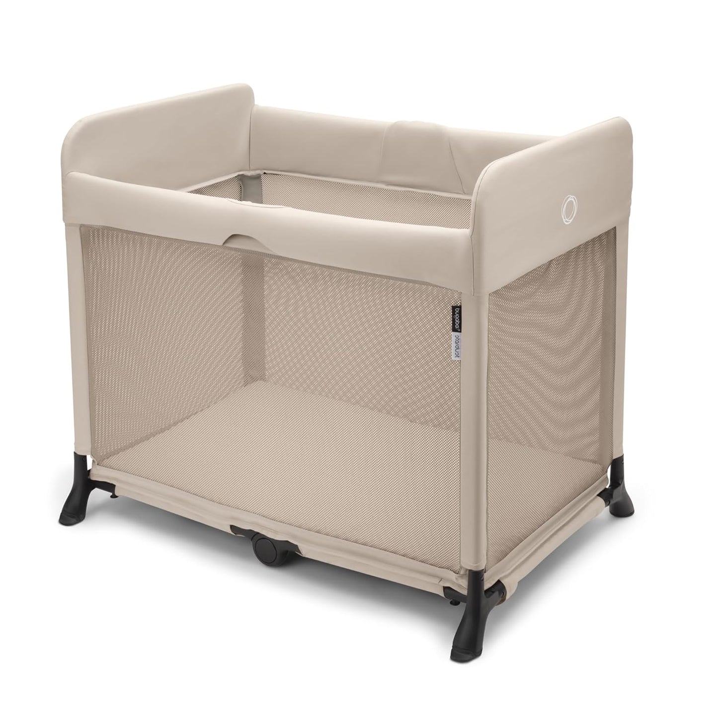 Bugaboo Stardust Playard - Portable Indoor and Outdoor - Foldable On The Go Play Yard - 1 Second Unfold - Black