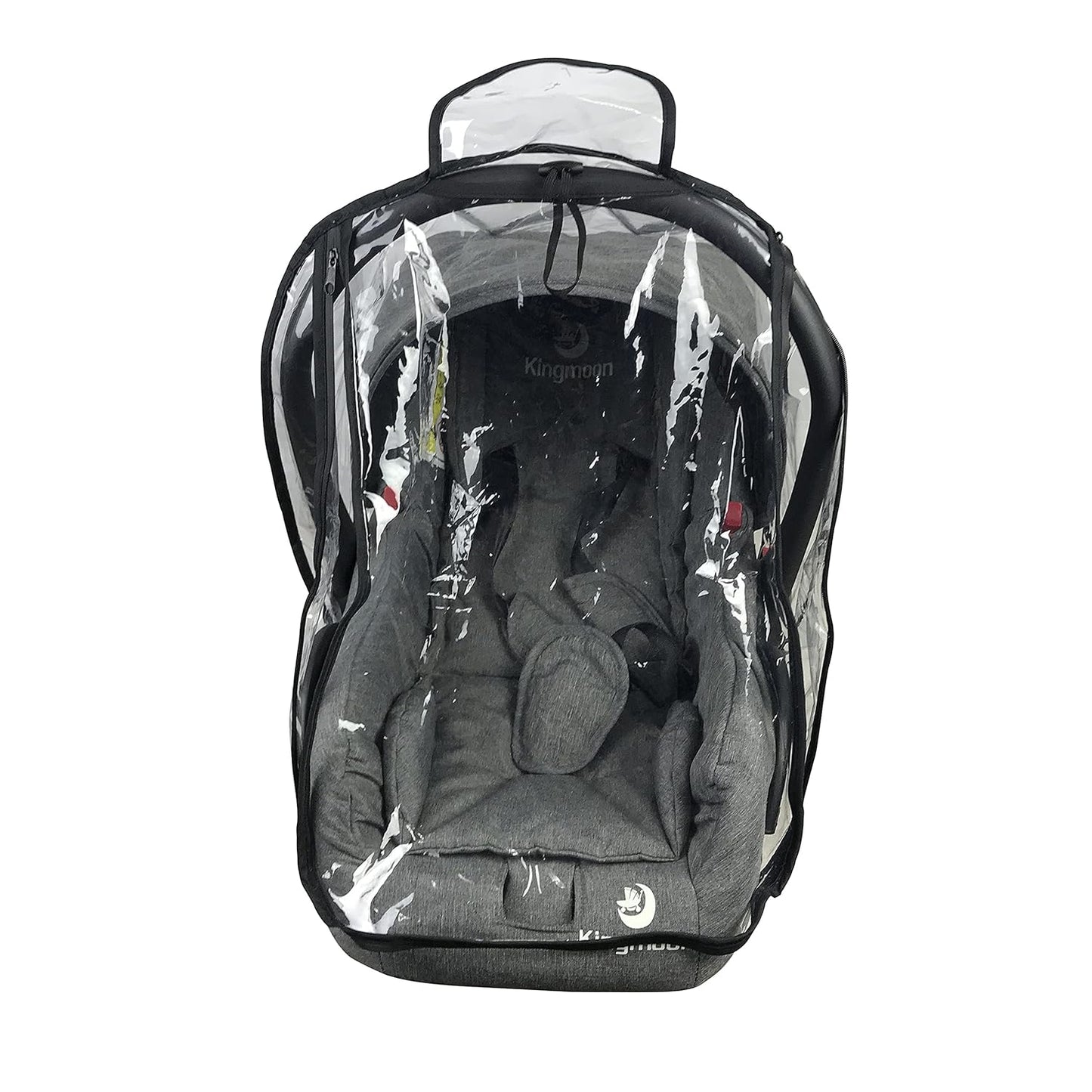Baby Car Seat Rain Cover Universal Weather Shield Waterproof,Easy Access Zipper,Side Ventilation,EVA Material,Newborn Infant Child Travel Accessories