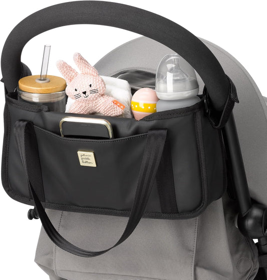 Petunia Pickle Bottom Wander Stroller Caddy, Perfect Baby Caddy for Organization, Multiple Carry Positions, Fits Most Strollers, Brioche