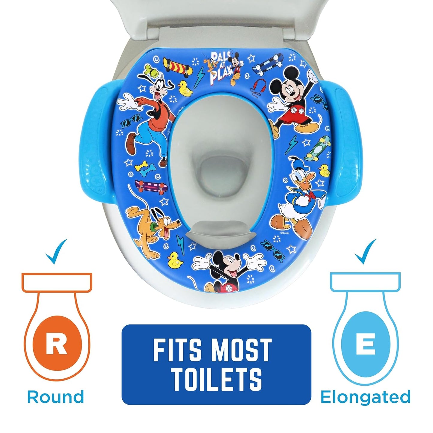 Disney Mickey Mouse "Pals at Play" 2 Piece Essential Potty Training Set
