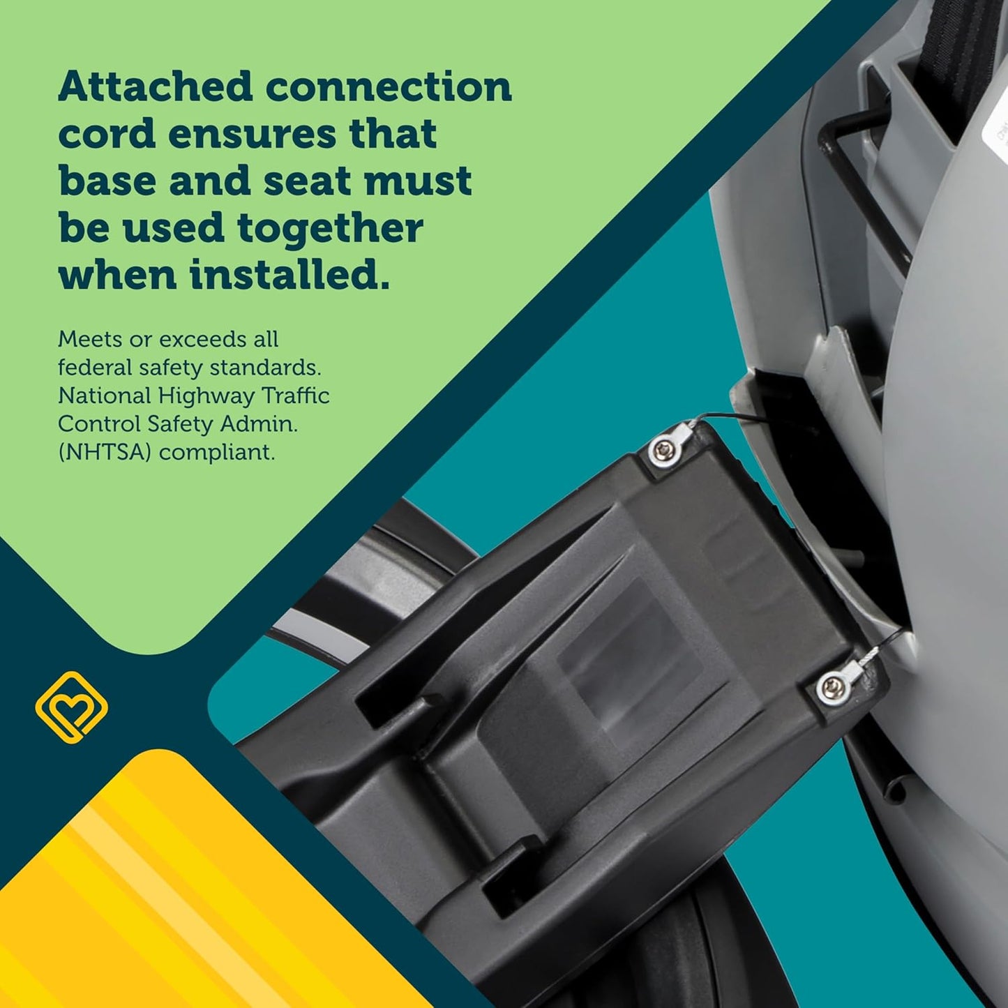 Safety 1st Turn and Go 360 ST Rotating All-in-One Convertible Car Seat, SafetySwivel Technology, SecureTech Installation, 3-in-1 Rear-Facing, Forward-Facing, Booster, 5-100 lbs, Siberian Caviar