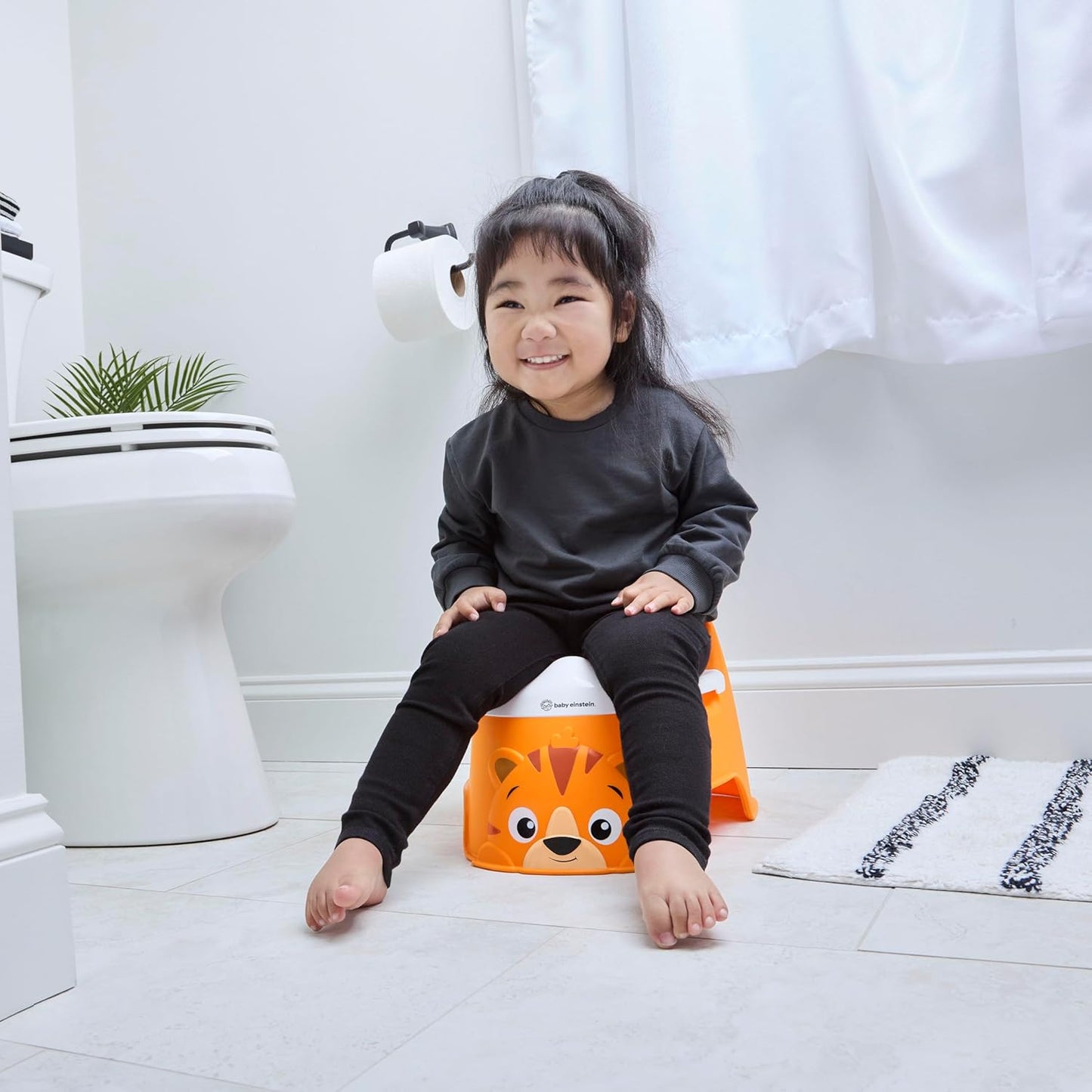 Baby Einstein Geared for Success 2-in-1 Potty Training System, Toilet & Potty Seat Included, Ages 18+ Months, with Music and Spinning Gears