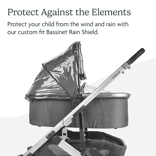 UPPAbaby Bassinet Rain Shield, CLEAR