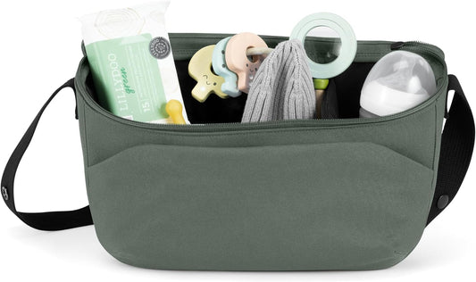 Joolz Organizer - Compact Accessory for Baby Stroller, Pushchair or Buggy - Easy to Attach - Baby Must Have Travel Essential- Extra Storage - Compatible with GEO/AER/HUB/Day Collections (Space Black)