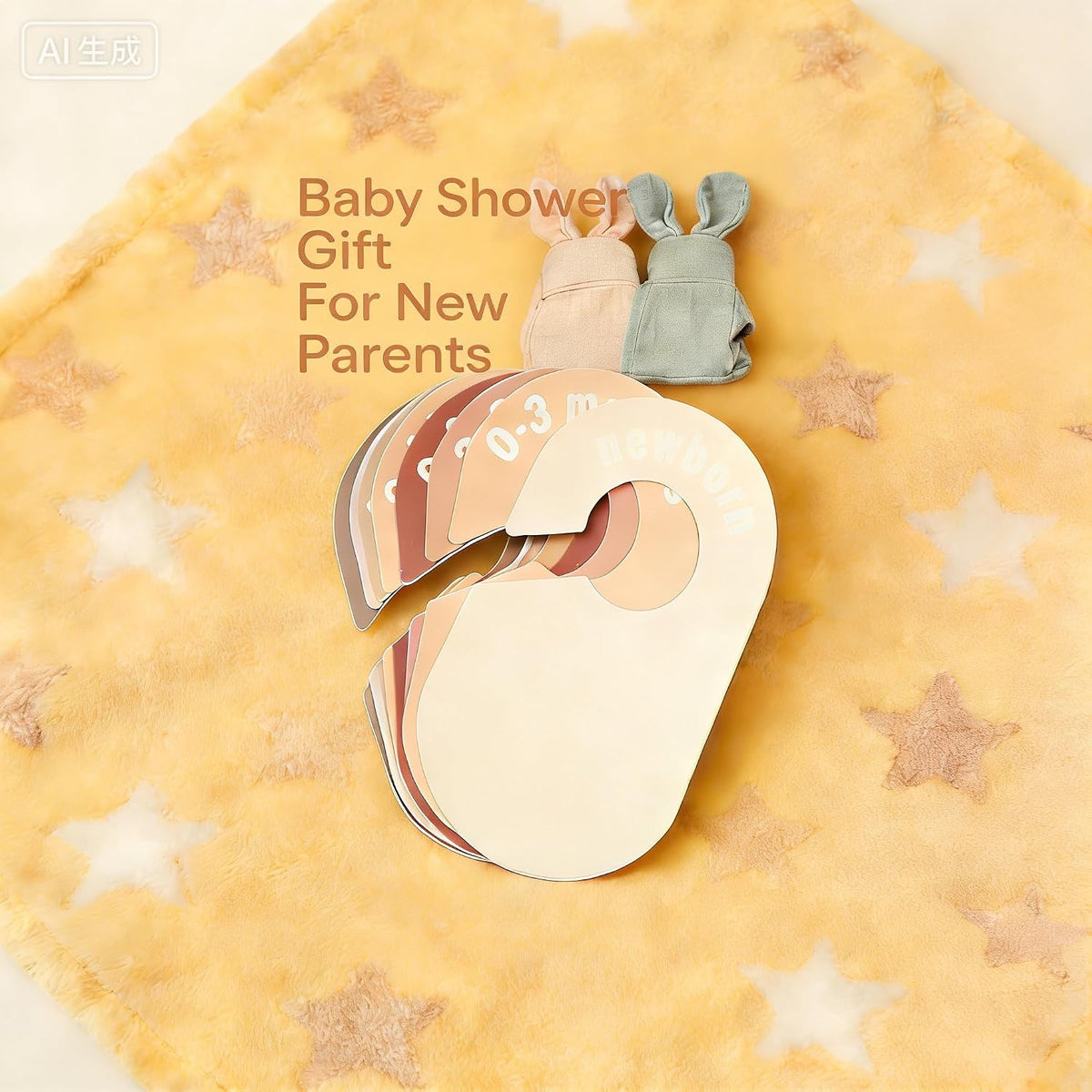 Boho Baby Closet Dividers, Set of 8