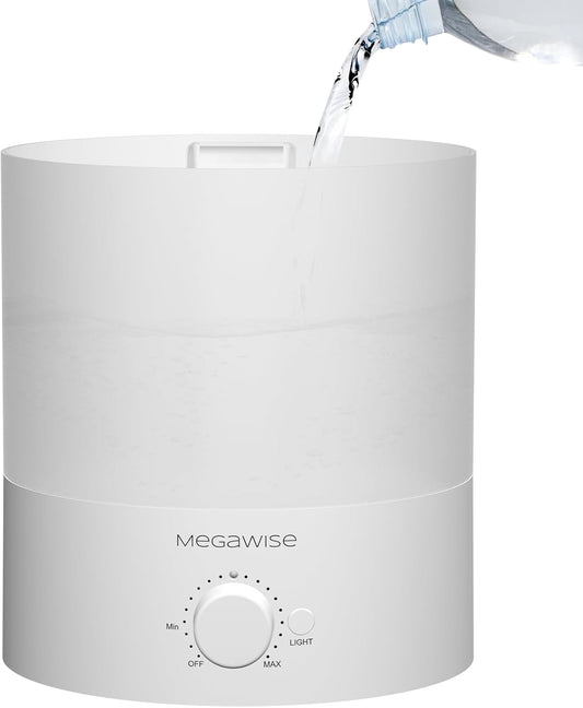 Cool Mist Humidifier, 2L Tank, Quiet Operation, Auto Shut-Off